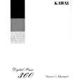 KAWAI 360 Manual de Usuario