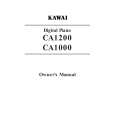 KAWAI CA1000 Manual de Usuario