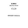 KAWAI CL20 Manual de Usuario