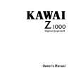 KAWAI Z1000 Manual de Usuario