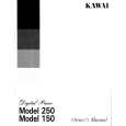 KAWAI 150 Manual de Usuario